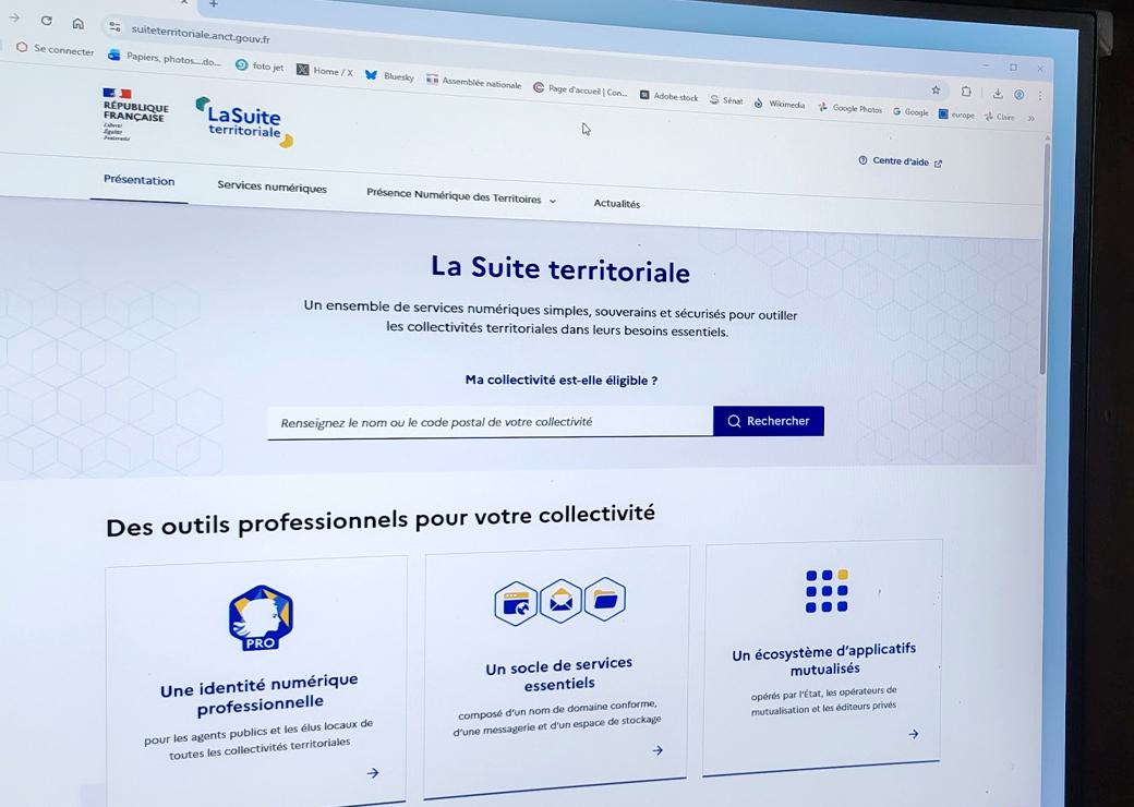 photo du site internet de la suite territoriale