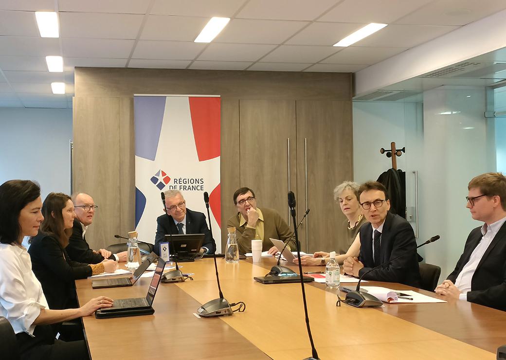 François Bonneau et Christian Janin de l'Agence nationale de lutte contre l'illettrisme.