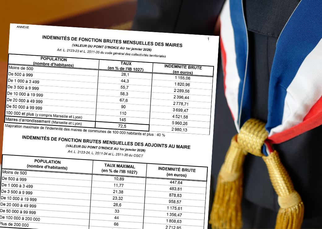 indemnités des maires