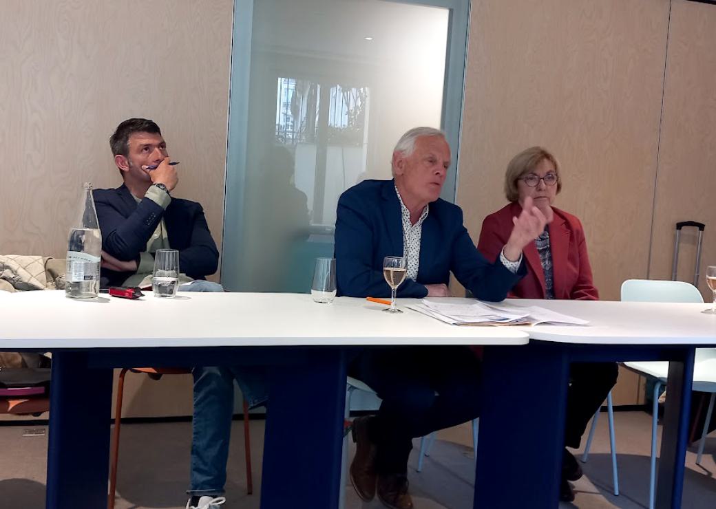  Damien Allouch, Gilles Leproust et Catherine Arenou 