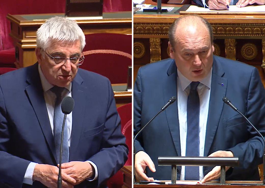 Hervé Gillé et Jean-François Rapin