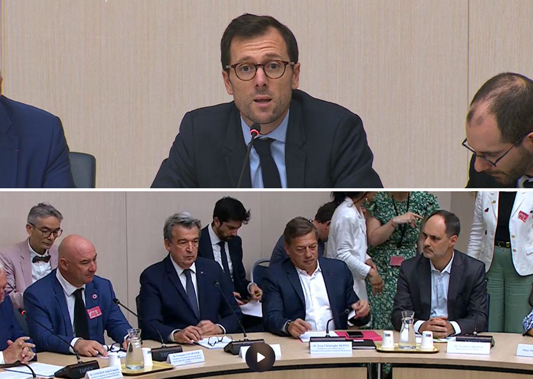 Mathieu Lefèvre, François Excoffier, Olivier Salleron, Jean-Christophe Repon et Nicolas Garnier 