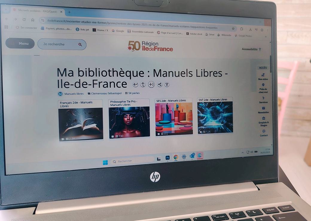 photo du site internet 