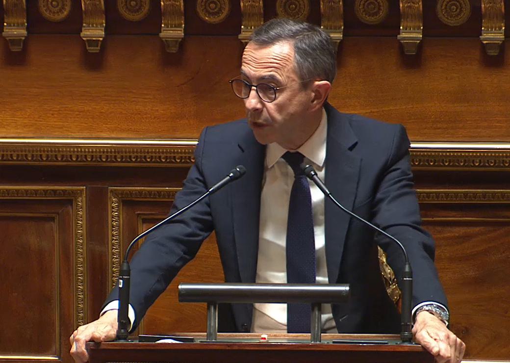 Bruno  Retailleau au Sénat le 05 mai