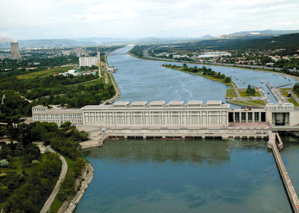 Un barrage hydroélectrique