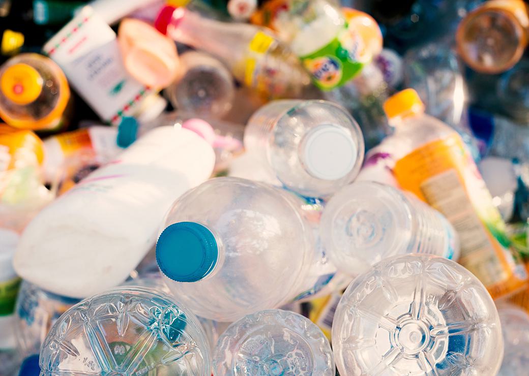 bouteilles en plastique