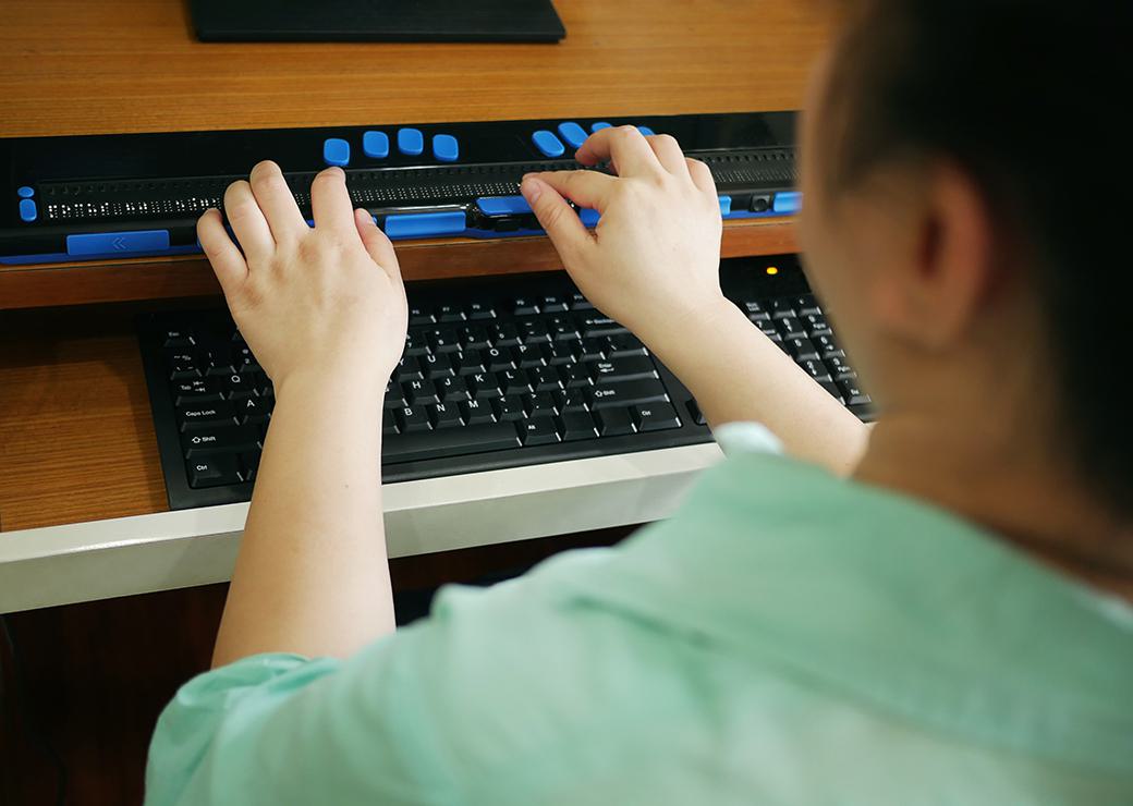 clavier braille 
