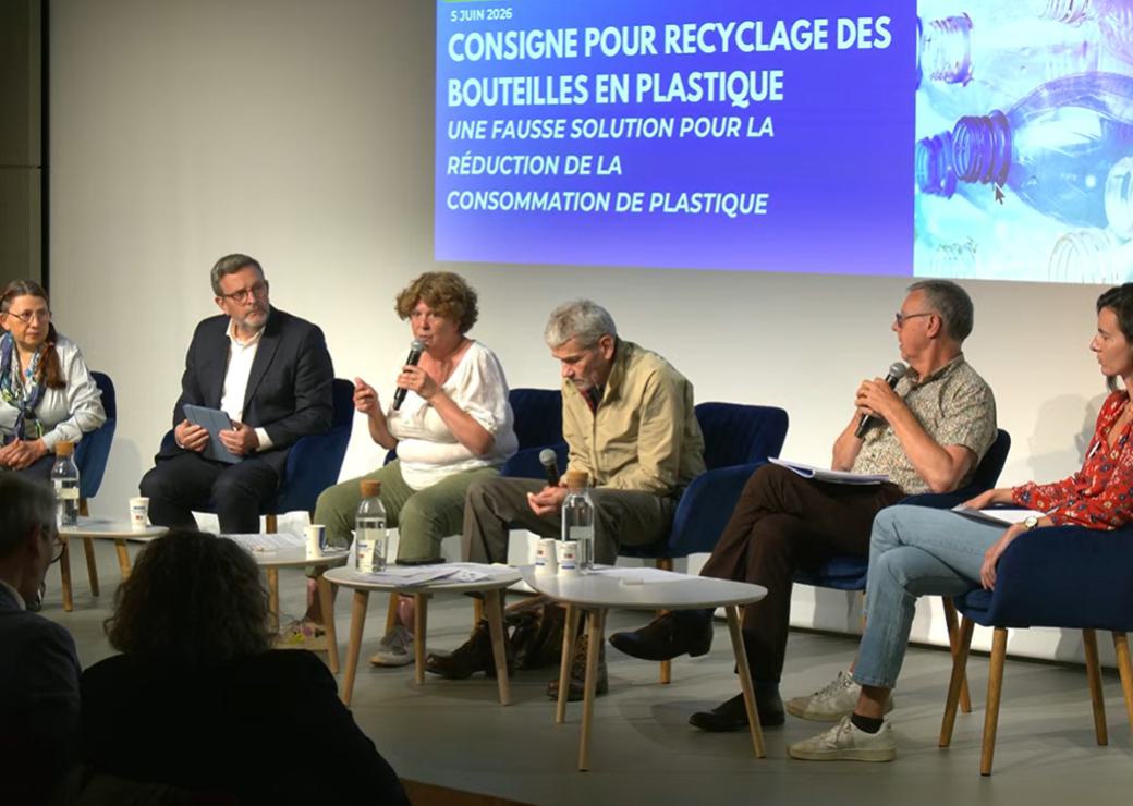 Conférence de presse "Non à la fausse consigne"