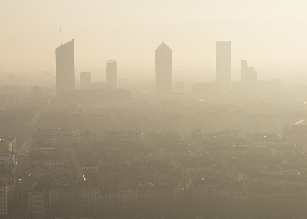 polltion de l'air à Lyon