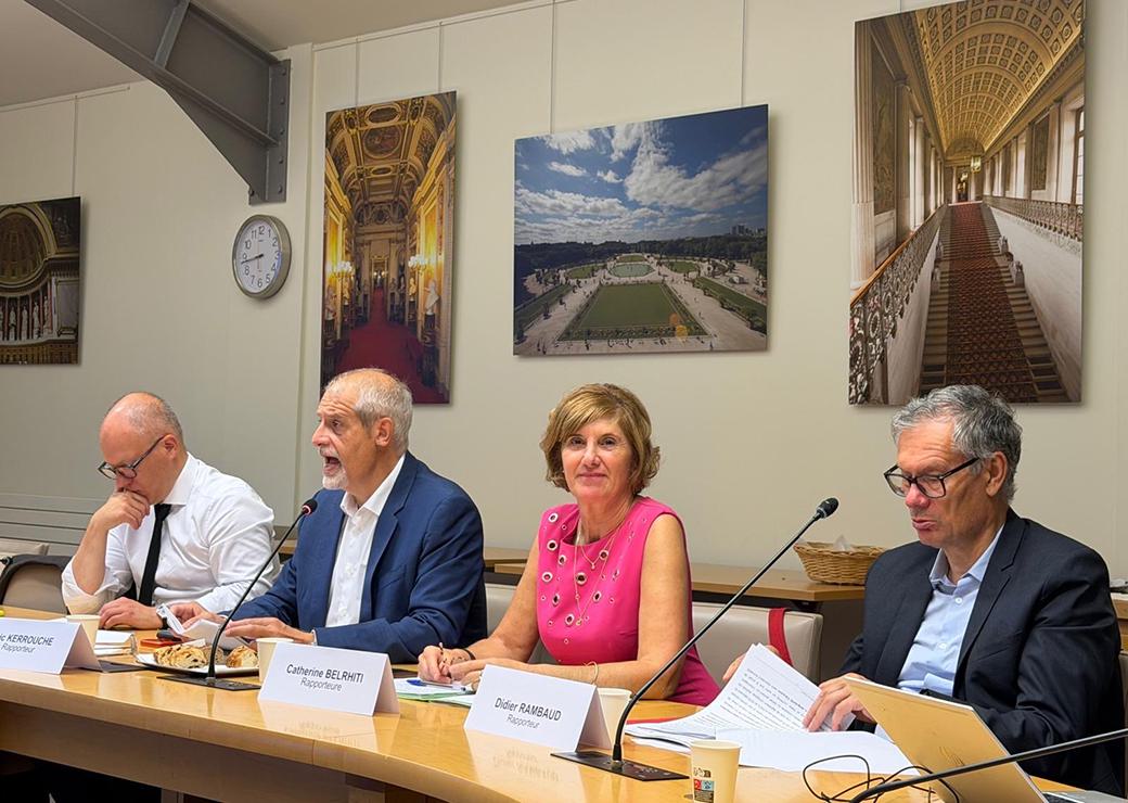 Grégory Blanc, Eric Kerrouche, Catherine Belrhiti et Didier Rambaud 
