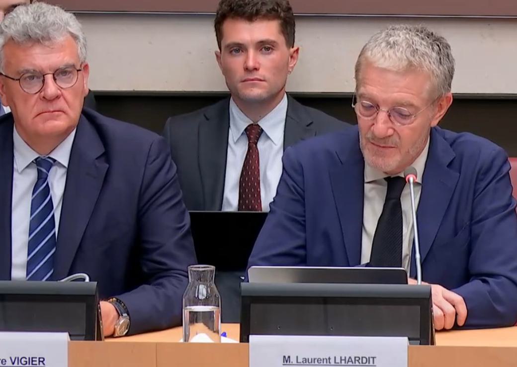 Jean-Pierre Vigier et Laurent Lhardit