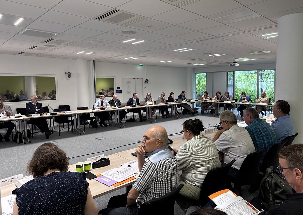 Réunion du CSFPT présidée par Philippe Laurent le 1er juillet 