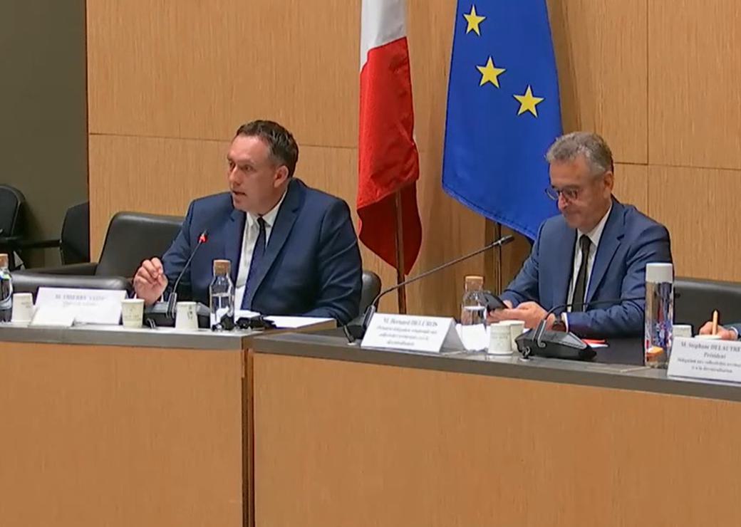 Thierry Cozic et Bernard Delcros 