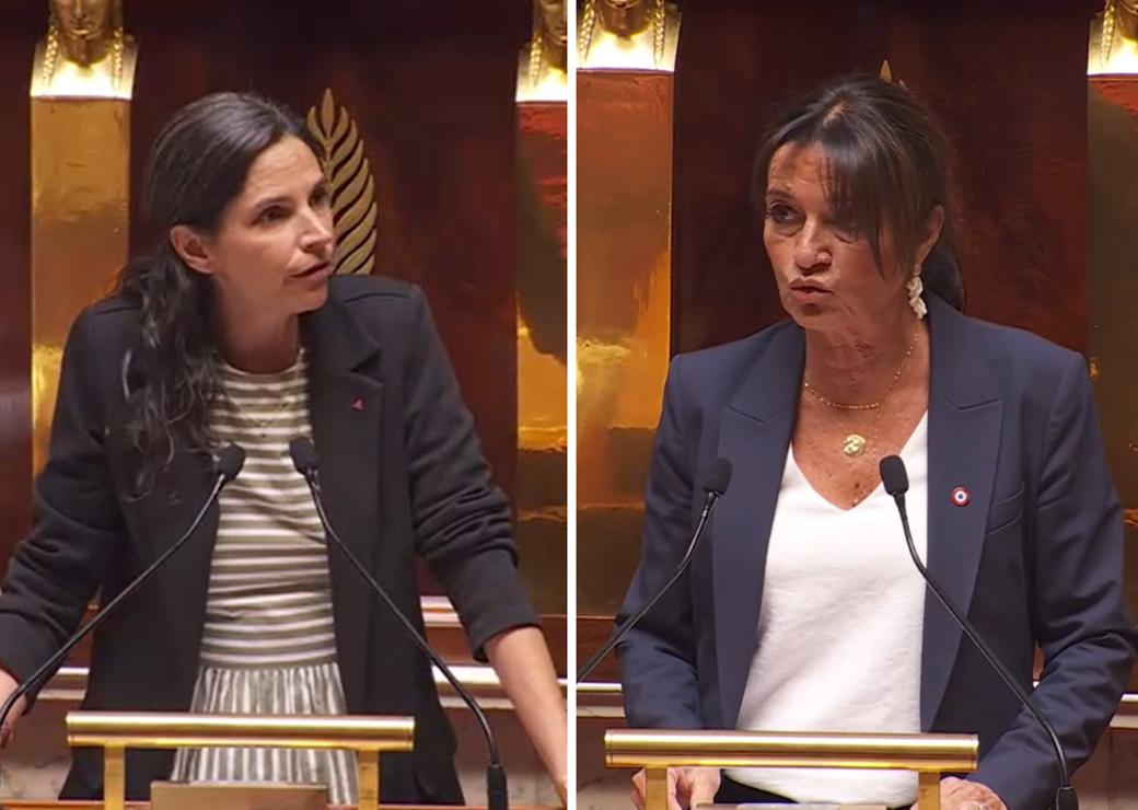 Marianne Maximi et Nathalie Colin-Oesterlé le 21 juillet 