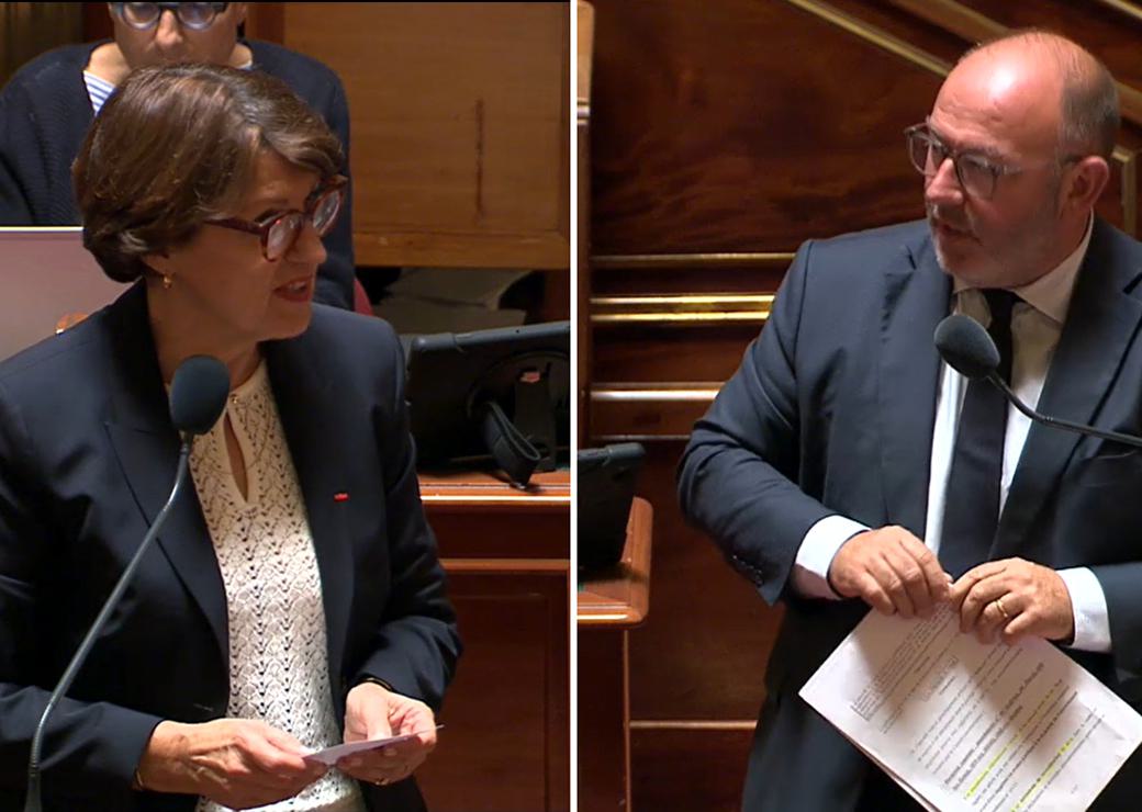 Annie Genevard et Laurent Duplomb