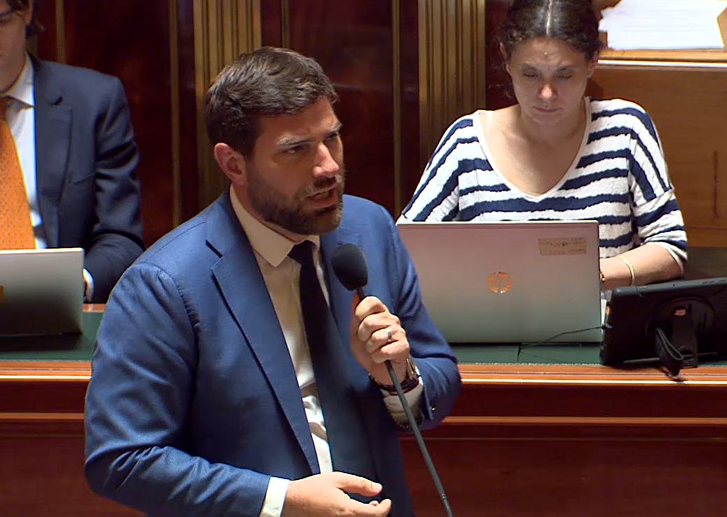Vincent Jeanbrun au Sénat le 08 juillet 