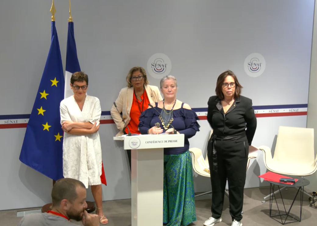 Annick Girardin, Marie-Laure Phinera-Horth, Vivette Lopez et Micheline Jacques 