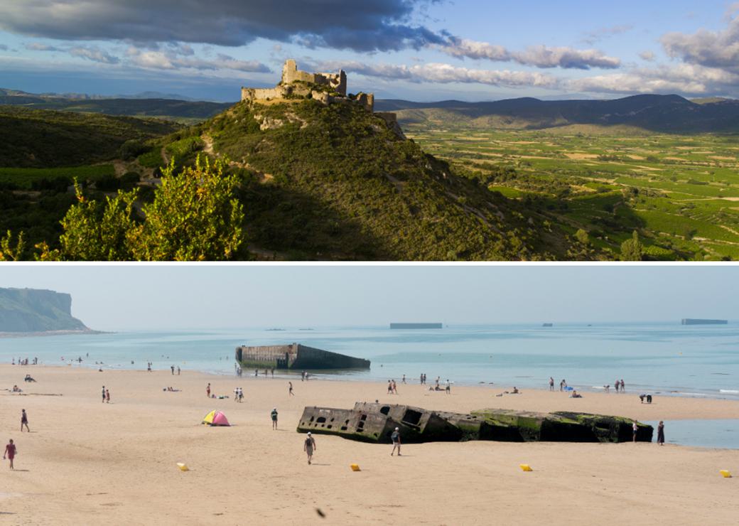 Forteresse d'Aguilar et Gold Beach 