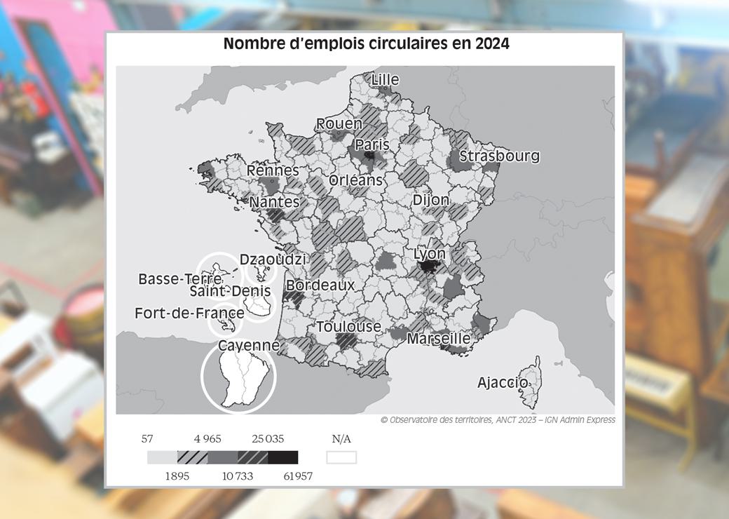 carte des emplois en economie circulaire 