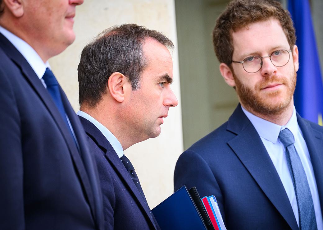 Sébastien Lecornu et David Amiel 