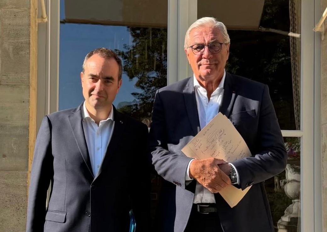 Sébastien Lecornu et François Sauvadet 