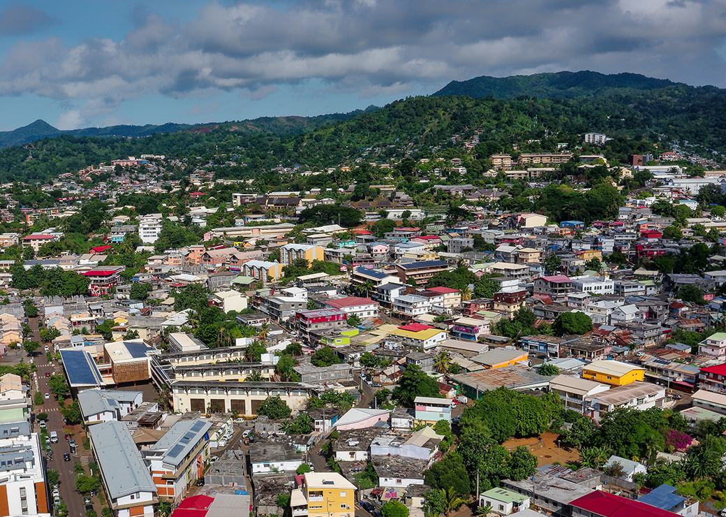 Mamoudzou à Mayotte 