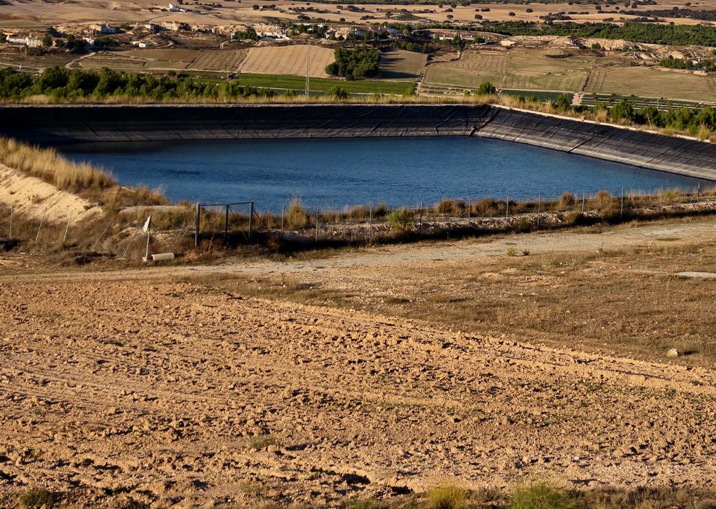 retenue d'eau pour l'agriculture 