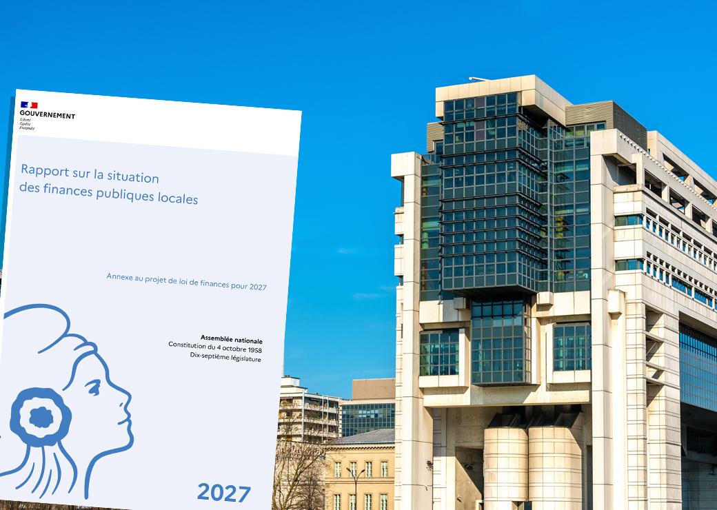 couverture du rapport et Bercy 