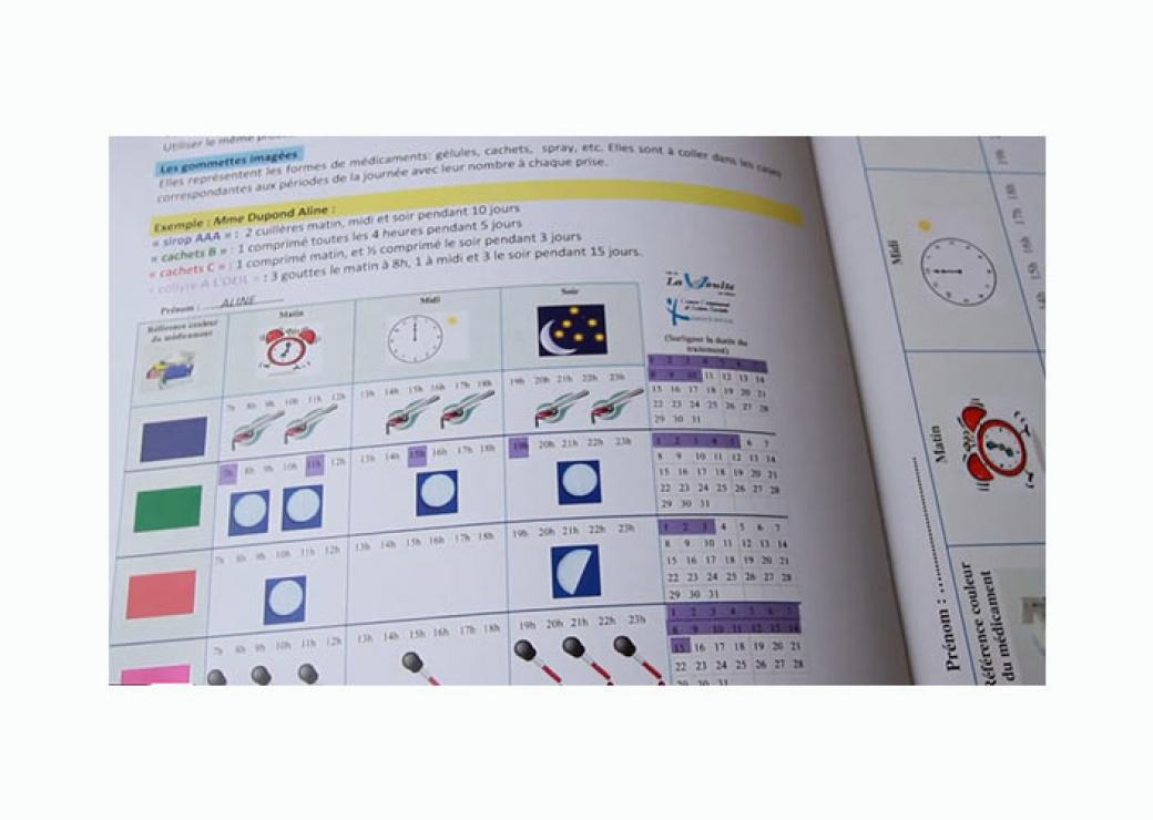 Ordonnance visuelle au CCAS de la Voulte sur Rhône