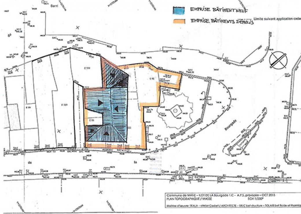 Plan topographique