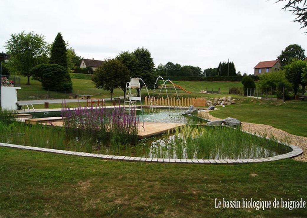 Le bassin pour la baignade