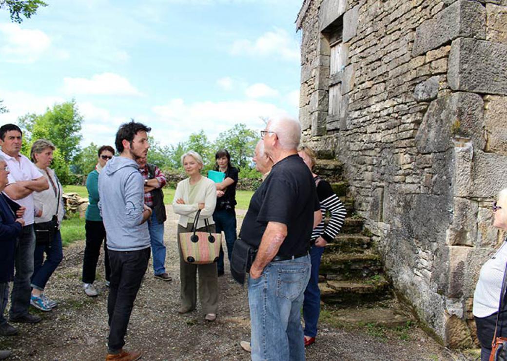 Les habitants peuvent assister à des visites de chantiers