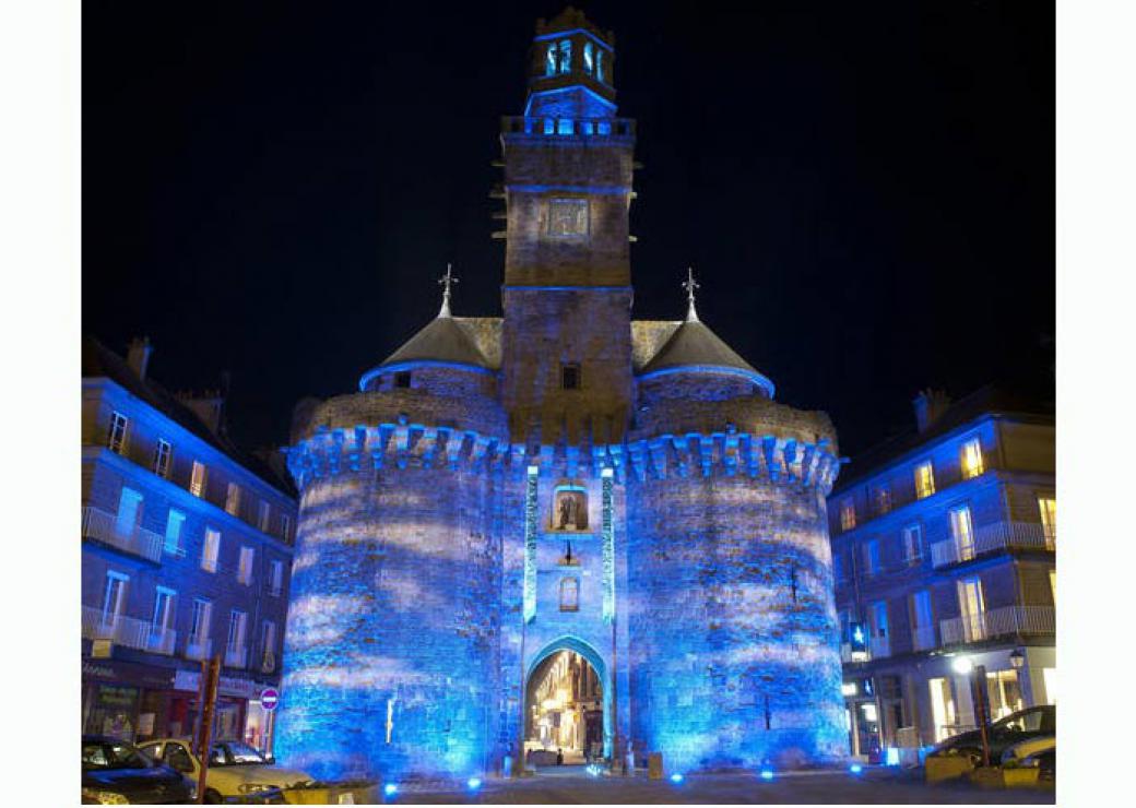 La Porte horloge, beffroi, patrimoine de Vire