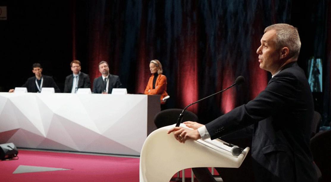 François de ruhy lors de l'ouverture des Assises