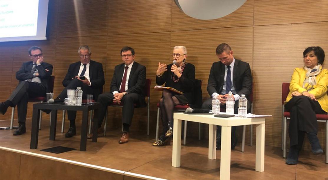 A l’AMF pour les 5emme rencontres sur les communes nouvelles