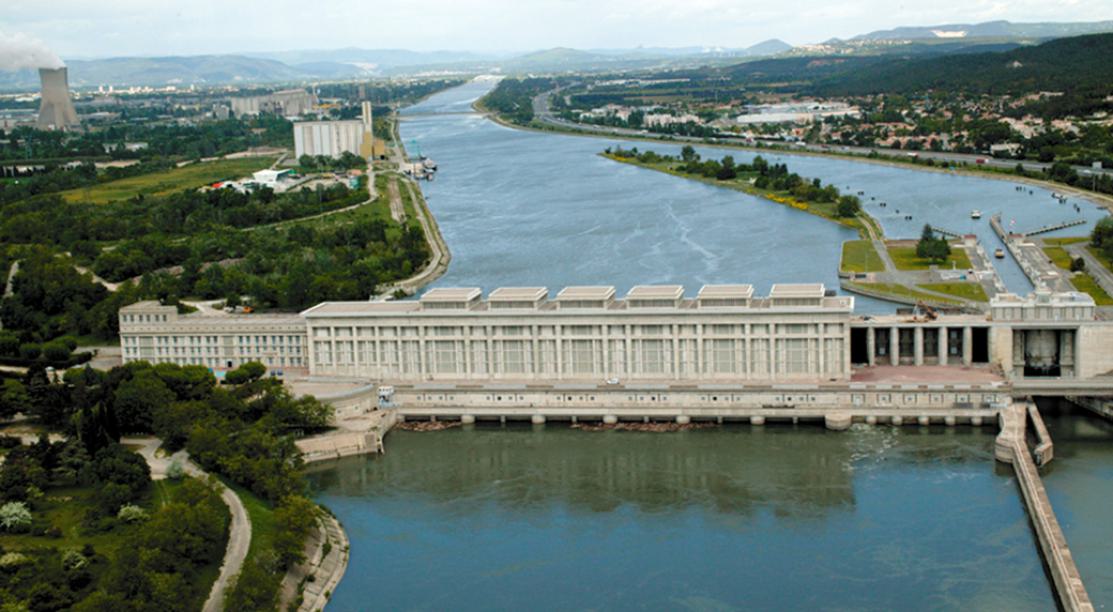 Un barrage hydroélectrique