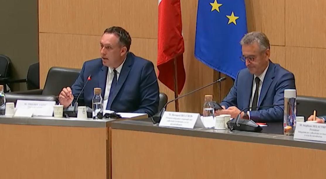 Thierry Cozic et Bernard Delcros 