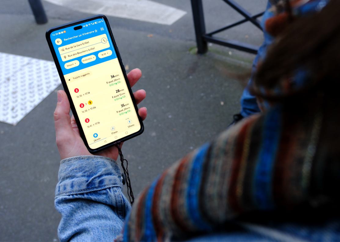 application de transports en commun 