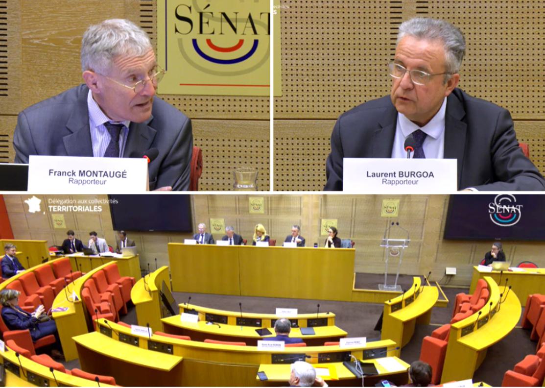 Franck Montaugé et Laurent Burgoa