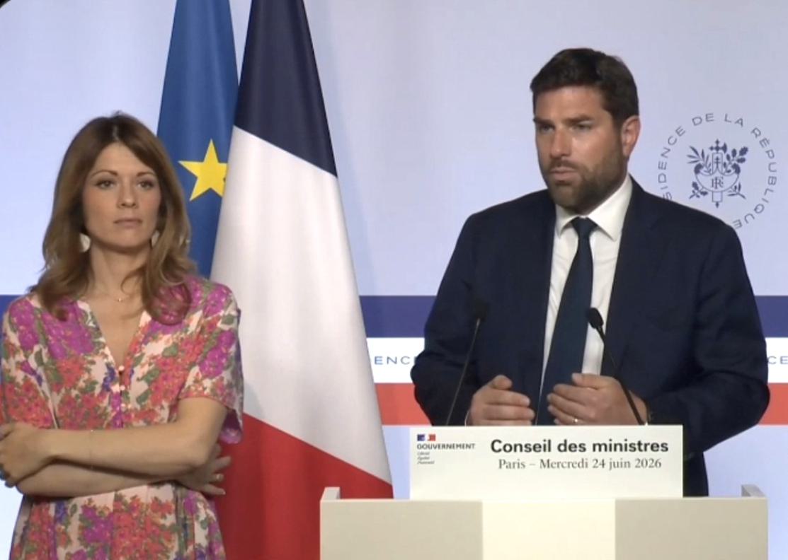 Maud Bregeon et Vincent Jeanbrun  