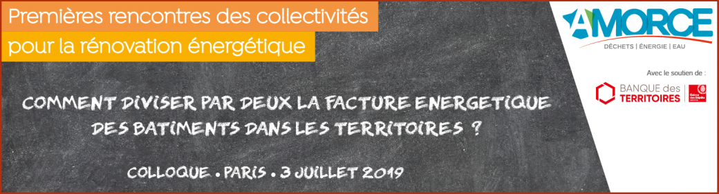 bannière rencontres des collectivités pour la rénovation énergétique