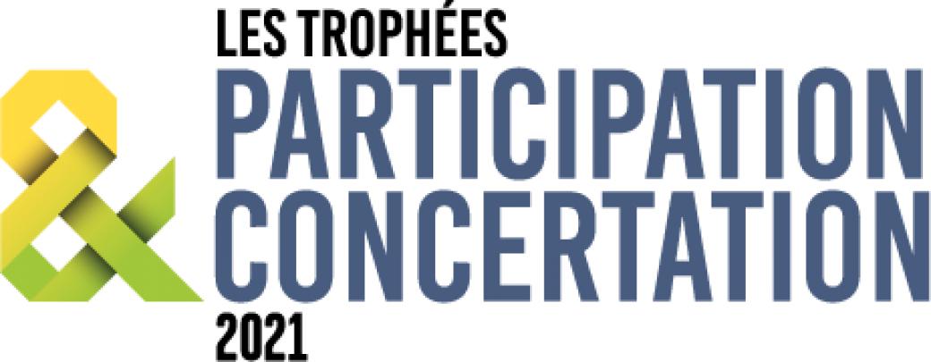 Logo Trophées de la Participation et de la Concertation 2021 