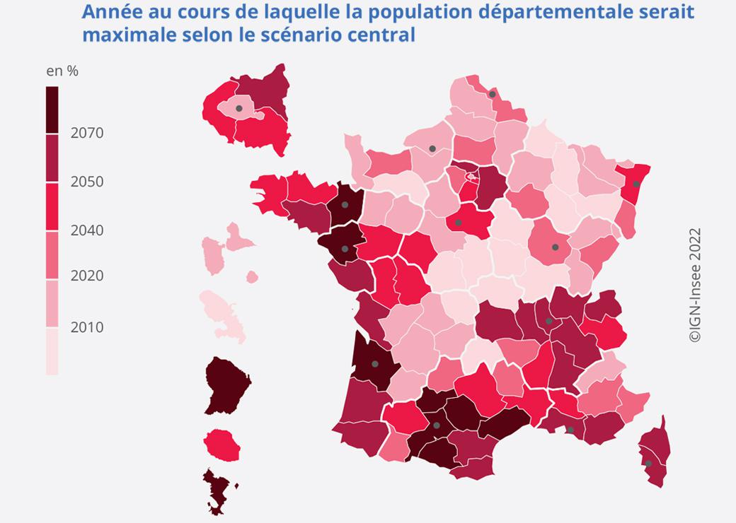 L'hiver démographique guette la moitié des régions françaises