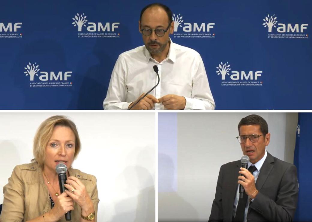 Martial Foucault, Murielle Fabre et David Lisnard