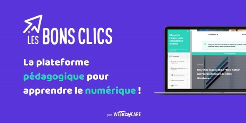 Les Bons Clics : une formation pour compétences numériques