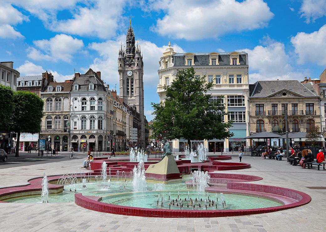 centre ville de Douai 