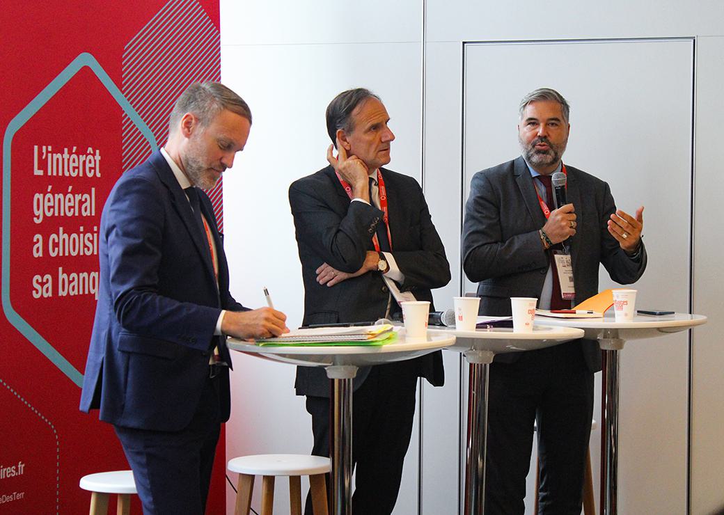 Antoine Saintoyant, olivier Sichel et Kosta Kastrinidis 