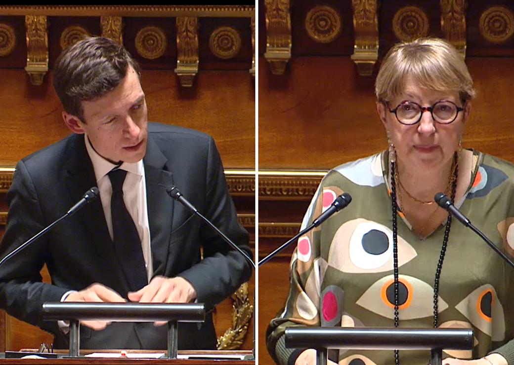 Édouard Geffray et  Marie-Pierre Monier 