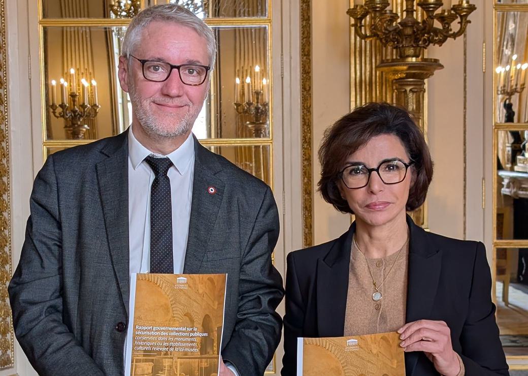 Christophe Marion et Rachida Dati