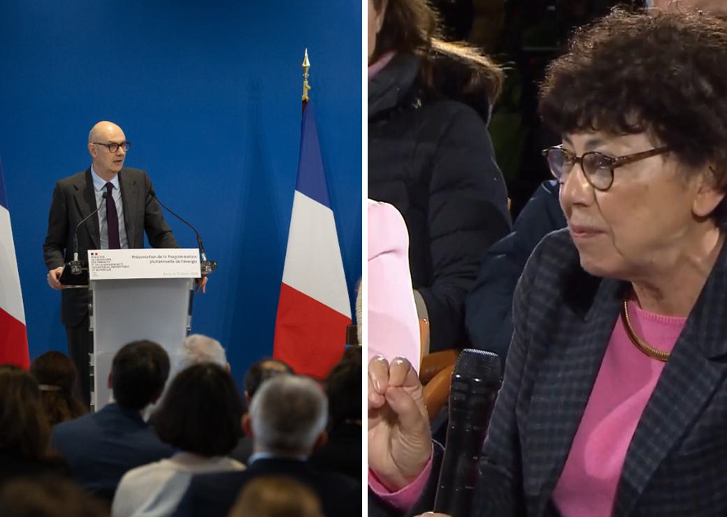 Roland Lescure et Monique Barbut